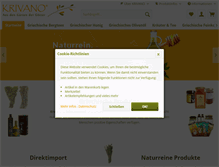 Tablet Screenshot of krivano.de
